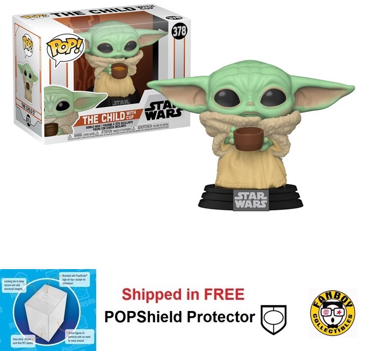 Funko POP Star Wars The Child with cup #378 - The Mandalorian